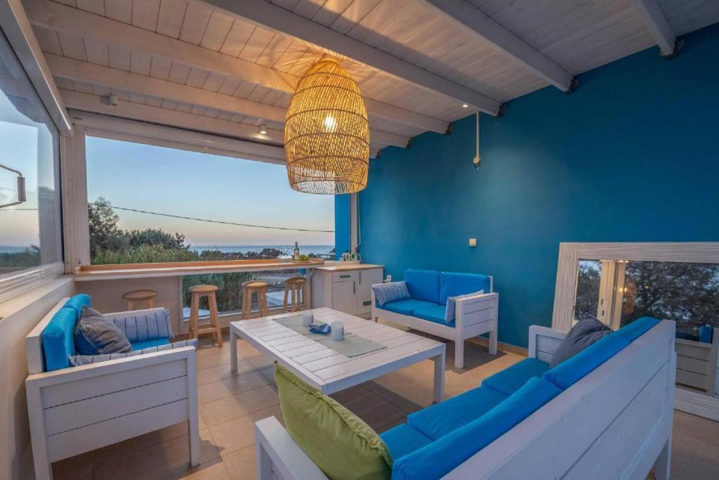 Seabreeze Villa - With Jacuzzi & Heated Pool Mastichari  Ngoại thất bức ảnh