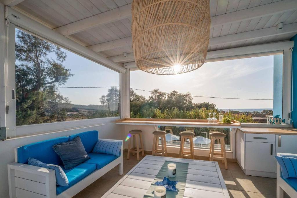 Seabreeze Villa - With Jacuzzi & Heated Pool Mastichari  Ngoại thất bức ảnh
